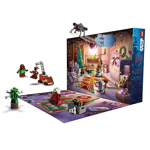 Адвент-календар конструктор Зоряні війни (263 деталі) від LEGO