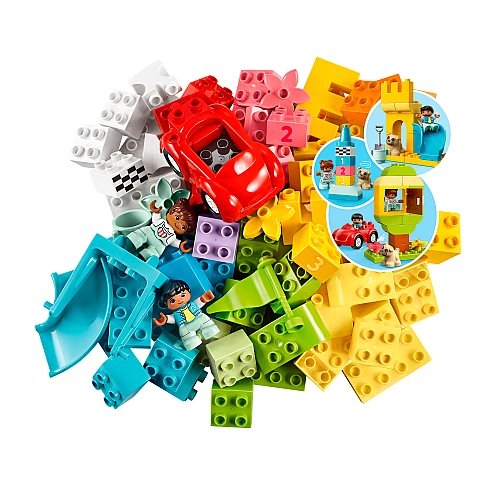 Конструктор Duplo Велика коробка з кубиками (85 деталей) від LEGO Конструктор Duplo Велика коробка з кубиками (85 деталей) від LEGO