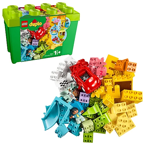 Конструктор Duplo Велика коробка з кубиками (85 деталей) від LEGO Конструктор Duplo Велика коробка з кубиками (85 деталей) від LEGO