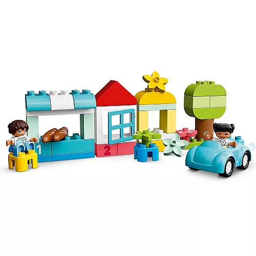 Конструктор з великими деталями Коробка з кубиками (65 деталей) від Lego Конструктор з великими деталями Коробка з кубиками (65 деталей) від Lego