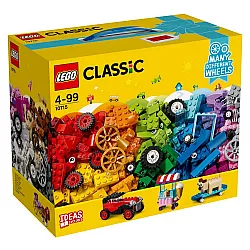 Логический строительный конструктор Лего кубики и колеса (442 шт) от LEGO