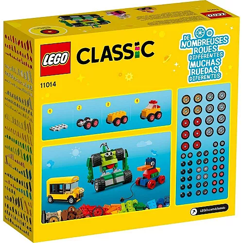 Логический строительный конструктор Лего кубики и колеса (653 шт) от LEGO Логический строительный конструктор Лего кубики и колеса (653 шт) от LEGO