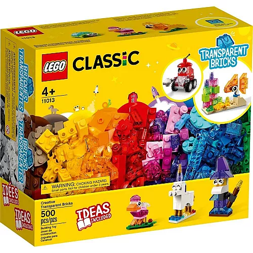 Логический строительный конструктор Лего прозрачные кубики (500 шт) от LEGO Логический строительный конструктор Лего прозрачные кубики (500 шт) от LEGO