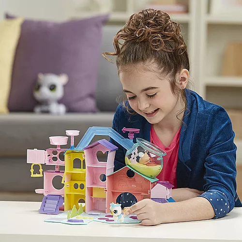 Развивающий набор Домики для домашних питомцев от Littlest Pet Shop Развивающий набор Домики для домашних питомцев от Littlest Pet Shop
