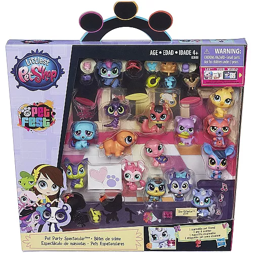 Развивающий набор Домашние питомцы (15 шт) от Littlest Pet Shop Развивающий набор Домашние питомцы (15 шт) от Littlest Pet Shop