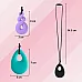 Силіконові жувальні іграшки для дітей Teardrop Twist Pendants (4 шт) від MaberryTech