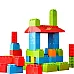 Будівельний тактильний набір Великі кубики (86 шт) від MassBricks