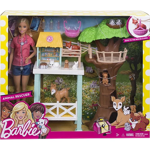 Розвиваючий набір Барбі Рятувальник тварин від Mattel Games Розвиваючий набір Барбі Рятувальник тварин від Mattel Games