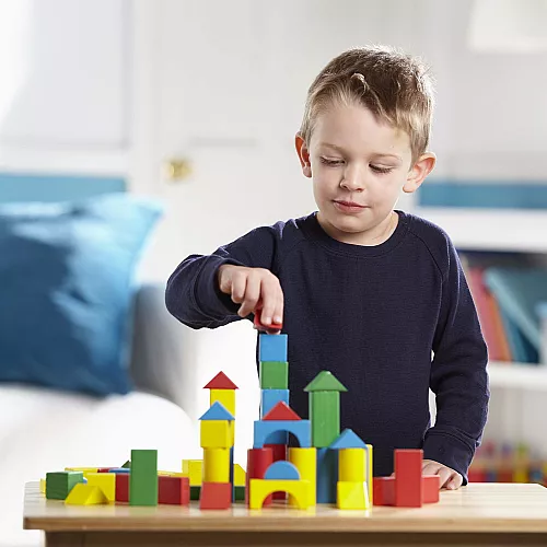 Строительный набор Деревянные кубики (100 шт) от Melissa & Doug Строительный набор Деревянные кубики (100 шт) от Melissa & Doug