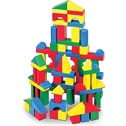 Строительный набор Деревянные кубики (100 шт) от Melissa & Doug