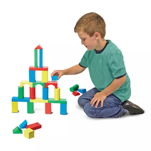 Строительный набор Деревянные кубики (100 шт) от Melissa & Doug Строительный набор Деревянные кубики (100 шт) от Melissa & Doug