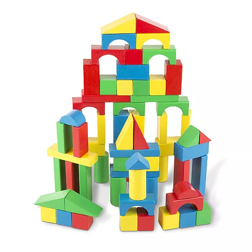 Строительный набор Деревянные кубики (100 шт) от Melissa & Doug Строительный набор Деревянные кубики (100 шт) от Melissa & Doug
