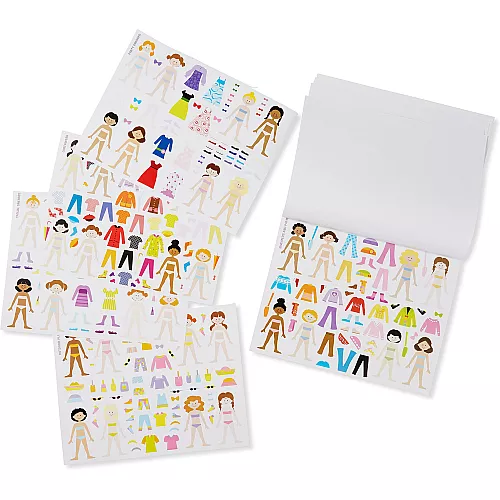 Набор наклеек для девочек Мода (600 шт) от Melissa & Doug Набор наклеек для девочек Мода (600 шт) от Melissa & Doug