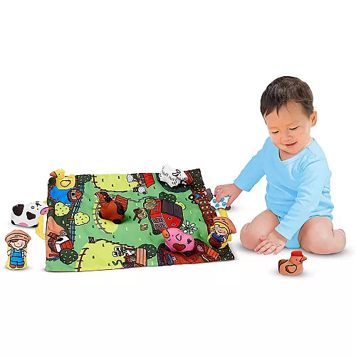 Розвиваюча іграшка Ферма з фігурками від Melissa & Doug Розвиваюча іграшка Ферма з фігурками від Melissa & Doug