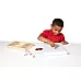 Набор деревянных штампов Алфавит (56 шт) от Melissa & Doug