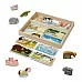 Розвиваючий набір дерев'яних карток Тварини від Melissa & Doug