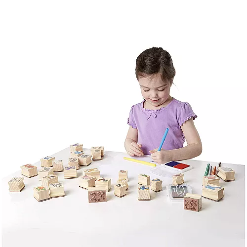 Набор для творчества со штампами Животные (38 шт) от Melissa & Doug Набор для творчества со штампами Животные (38 шт) от Melissa & Doug