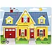 Развивающий звуковой пазл Дом от Melissa & Doug