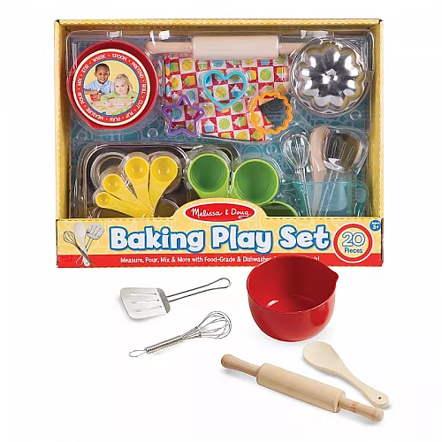 Развивающий набор посуды Кондитерская (20 шт) от Melissa & Doug Развивающий набор посуды Кондитерская (20 шт) от Melissa & Doug