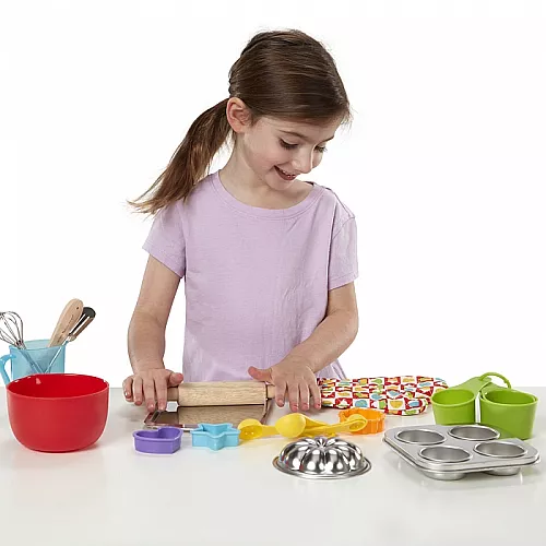 Развивающий набор посуды Кондитерская (20 шт) от Melissa & Doug Развивающий набор посуды Кондитерская (20 шт) от Melissa & Doug