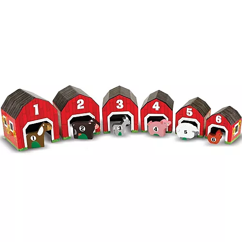Набор для счета и сортировки Веселая ферма (12 шт) от Melissa & Doug Набор для счета и сортировки Веселая ферма (12 шт) от Melissa & Doug