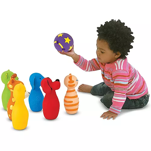 Развивающий набор Боулинг Друзья от Melissa & Doug Развивающий набор Боулинг Друзья от Melissa & Doug