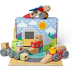 Будівельний набір Транспорт (54 елементи) від Melissa & Doug