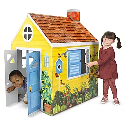 Развивающий набор Картонный домик от Melissa & Doug