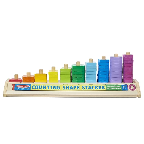 Развивающая игрушка сортер Цвет, форма, счет от Melissa & Doug Развивающая игрушка сортер Цвет, форма, счет от Melissa & Doug