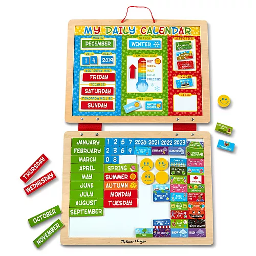 Обучающий магнитный дневной календарь от Melissa & Doug Обучающий магнитный дневной календарь от Melissa & Doug