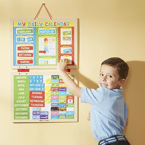 Обучающий магнитный дневной календарь от Melissa & Doug Обучающий магнитный дневной календарь от Melissa & Doug