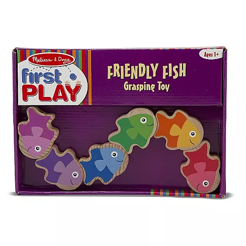 Развивающая деревянная головоломка Рыбки (6 элементов) от Melissa & Doug Развивающая деревянная головоломка Рыбки (6 элементов) от Melissa & Doug