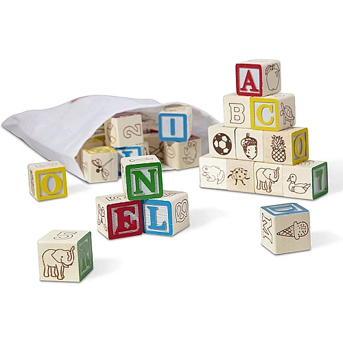 Розвиваючий набір Дерев'яна абетка від Melissa & Doug