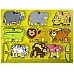 Деревянный пазл-вкладыш Сафари от Melissa & Doug