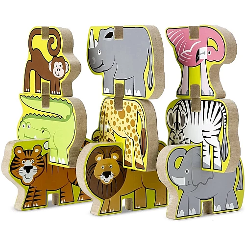 Деревянный пазл-вкладыш Сафари от Melissa & Doug