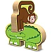 Деревянный пазл-вкладыш Сафари от Melissa & Doug