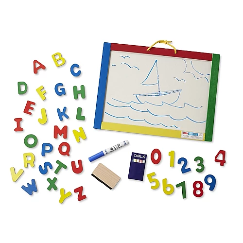 Двусторонняя доска для рисованя маркер/мел от Melissa & Doug Двусторонняя доска для рисованя маркер/мел от Melissa & Doug