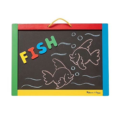 Двусторонняя доска для рисованя маркер/мел от Melissa & Doug Двусторонняя доска для рисованя маркер/мел от Melissa & Doug