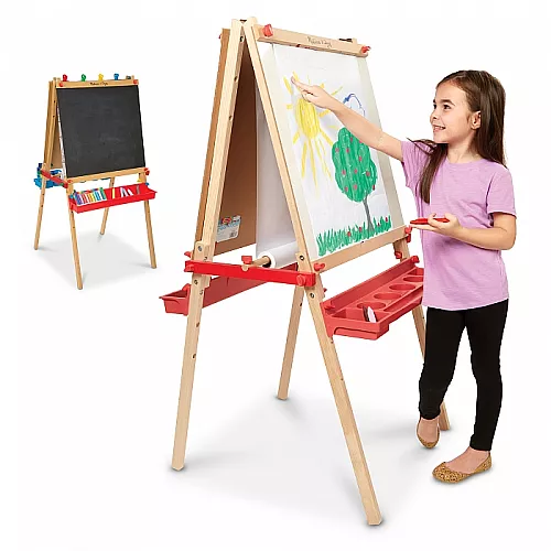 Двостороння дошка мольберт від Melissa & Doug Двостороння дошка мольберт від Melissa & Doug