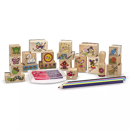 Набор штампов Феи (20 шт) от Melissa & Doug Набор штампов Феи (20 шт) от Melissa & Doug