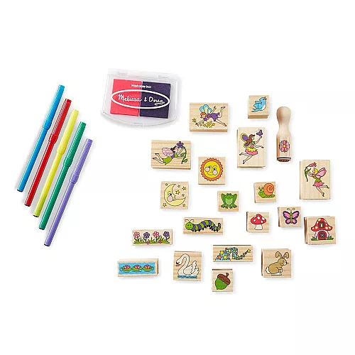 Набор штампов Феи (20 шт) от Melissa & Doug Набор штампов Феи (20 шт) от Melissa & Doug