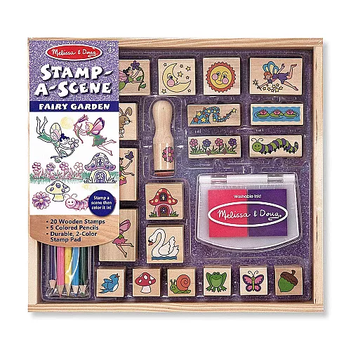 Набор штампов Феи (20 шт) от Melissa & Doug Набор штампов Феи (20 шт) от Melissa & Doug