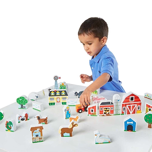 Игровой набор Ферма и трактор (33 шт) от Melissa & Doug Игровой набор Ферма и трактор (33 шт) от Melissa & Doug