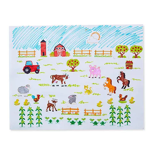 Набор штампов Ферма (20 шт) от Melissa & Doug Набор штампов Ферма (20 шт) от Melissa & Doug
