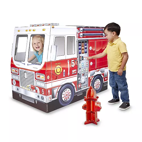 Развивающий набор картонная Пожарная машина от Melissa & Doug