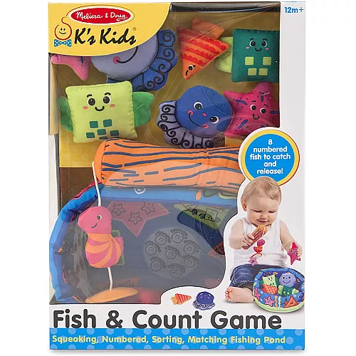 Развивающий мягкий набор Рыбалка для малышей от Melissa & Doug Развивающий мягкий набор Рыбалка для малышей от Melissa & Doug