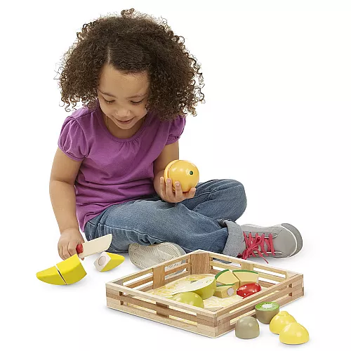 Развивающий набор Фруктовая нарезка (18 предметов) от Melissa & Doug Развивающий набор Фруктовая нарезка (18 предметов) от Melissa & Doug
