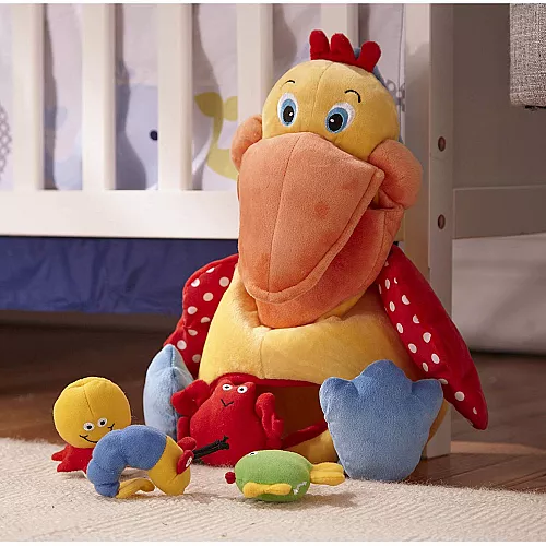 Розвиваюча м'яка іграшка Голодний пелікан від Melissa & Doug Розвиваюча м'яка іграшка Голодний пелікан від Melissa & Doug