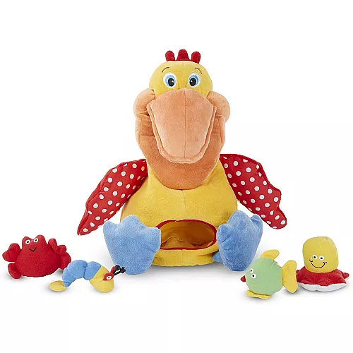 Розвиваюча м'яка іграшка Голодний пелікан від Melissa & Doug Розвиваюча м'яка іграшка Голодний пелікан від Melissa & Doug