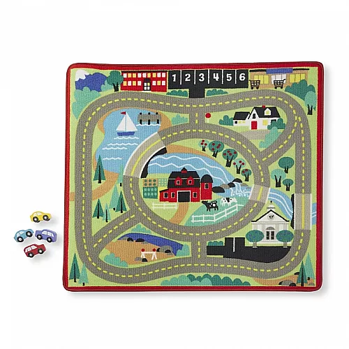 Развивающий игровой коврик Городская дорога от Melissa & Doug Развивающий игровой коврик Городская дорога от Melissa & Doug